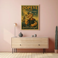 Popeye 1929 Art Poster POP-240