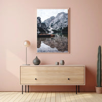Tranquil Mountain Lake Poster