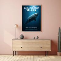 Greenland Shark Beneath the Arctic Poster PosterGoat