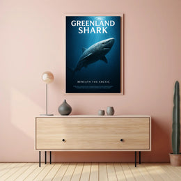Greenland Shark Beneath the Arctic Poster PosterGoat