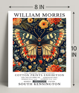 The Artistry of 19th Century Cotton Prints Exhibition Poster