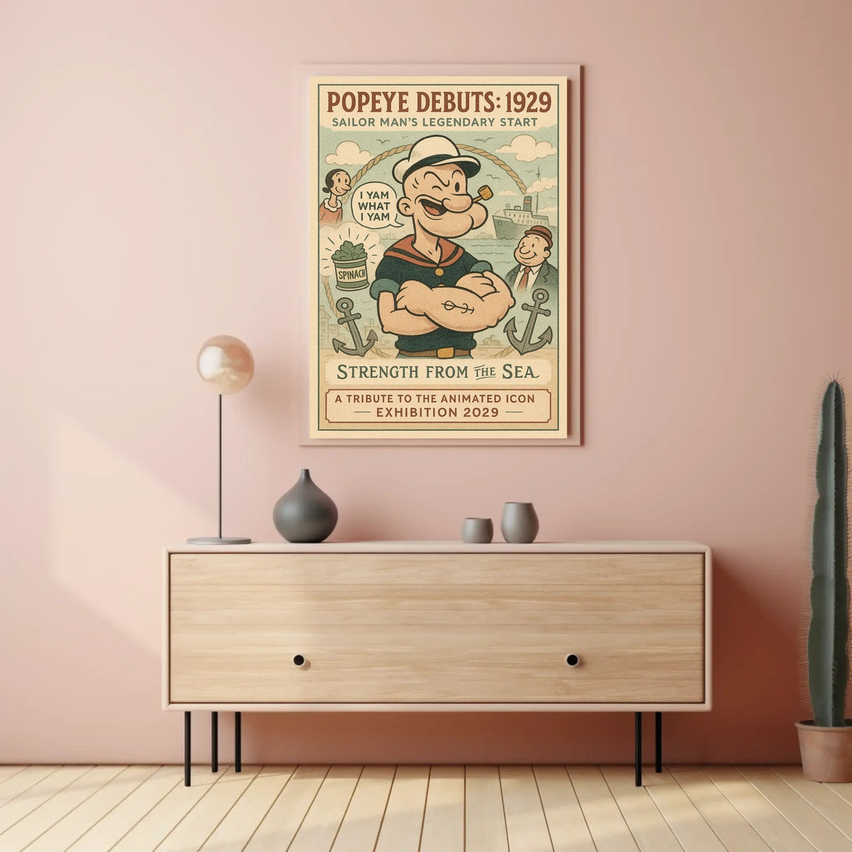 Popeye 1929 Art Poster POP-106