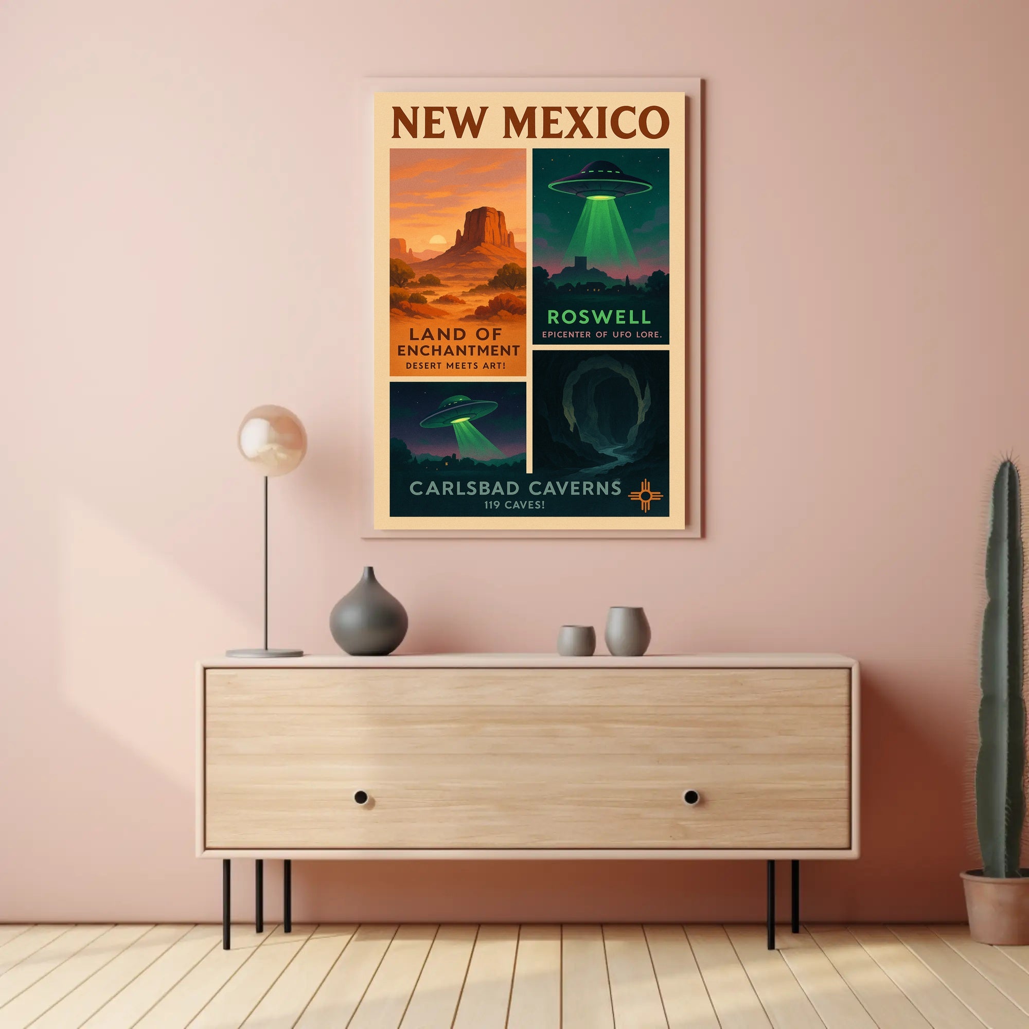 Discover New Mexico Poster