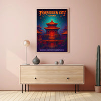 Forbidden City Enchantment in Cultural or Heritage Poster