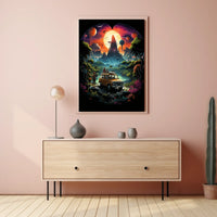 Journey to the Surreal Landscape Poster