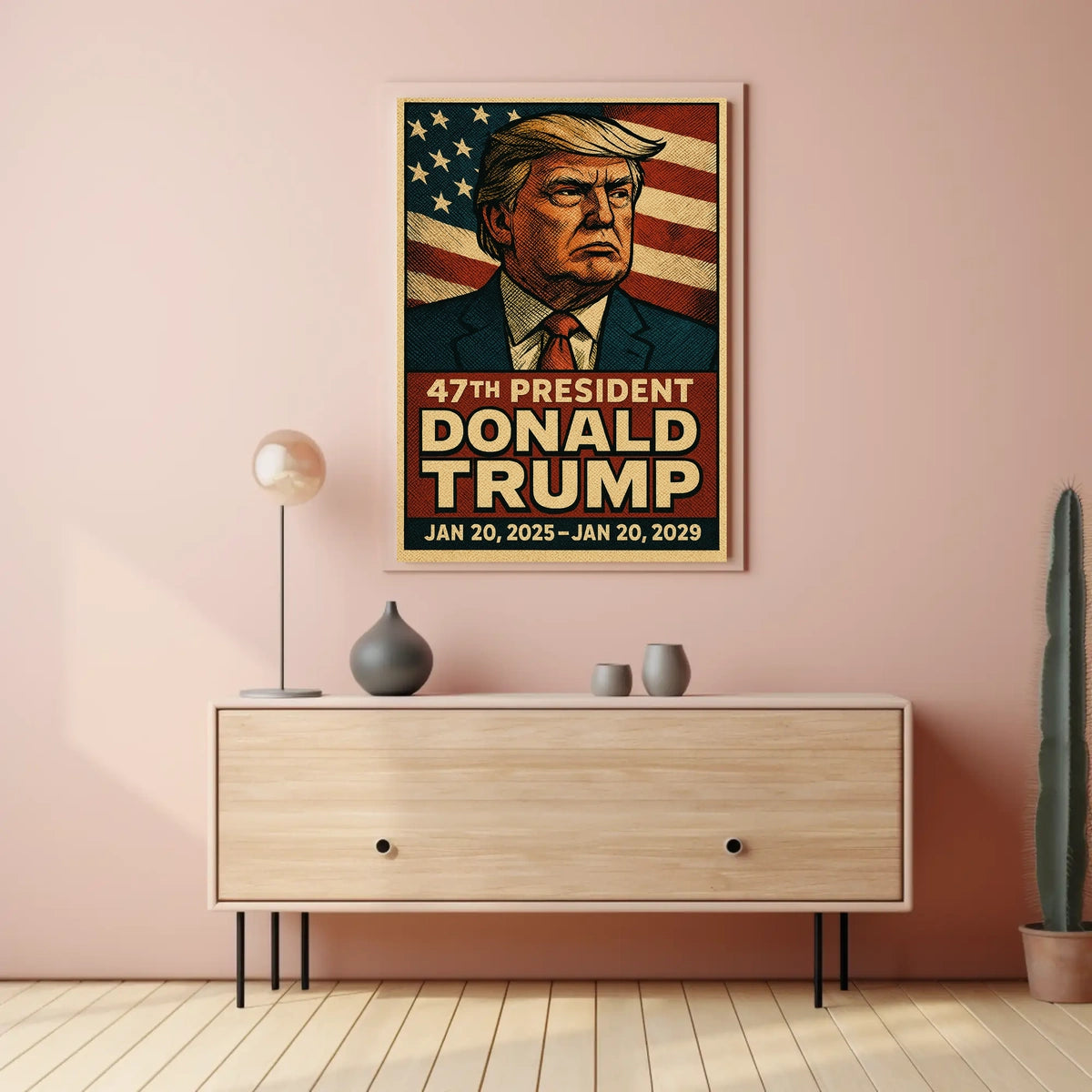 Donald Trump 47Th President Poster