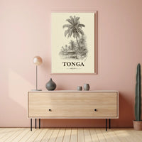 Tropical Paradise Tonga Poster