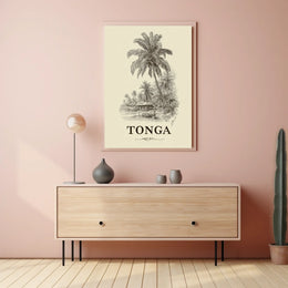 Tropical Paradise Tonga Poster