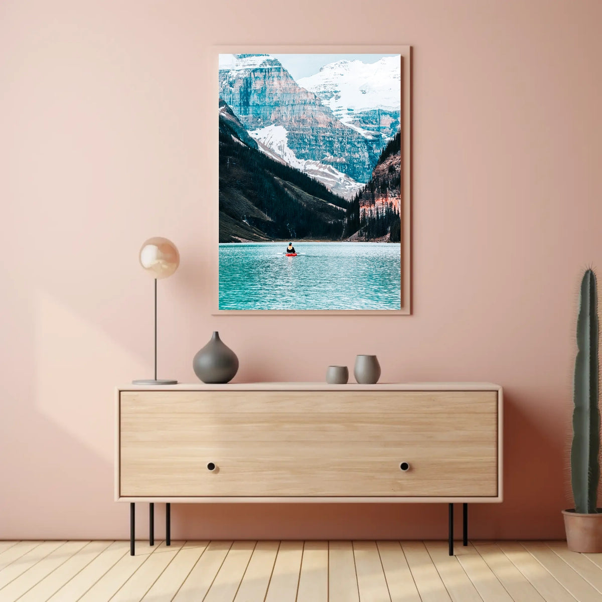 Tranquil Kayak Adventure Poster