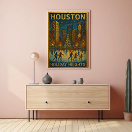 Holiday Heights In Houston Poster
