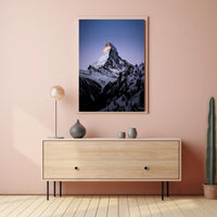 Majestic Mountain Peak Poster
