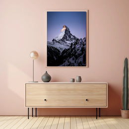 Majestic Mountain Peak Poster