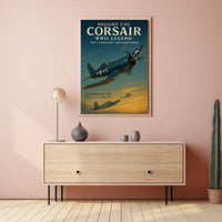 Vought F4U Corsair: WWII Legend Poster