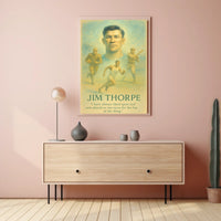 Celebrating Jim Thorpe Athletic Excellence Jim Thorpe Poster