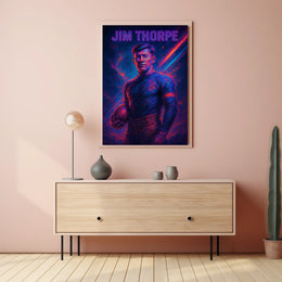 Jim Thorpe Legendary Athlete Poster