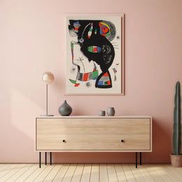Abstract Composition Poster Vibrant Modern Art Print