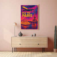 Fly To Paris Poster