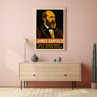 James Garfield 20th President Poster