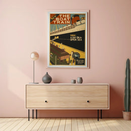 New Boat Train Adventure Poster PosterGoat