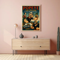 Popeye the Sailor Classic 1929 Adventures Poster