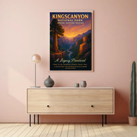 Kings Canyon National Park A Legacy Preserved Poster