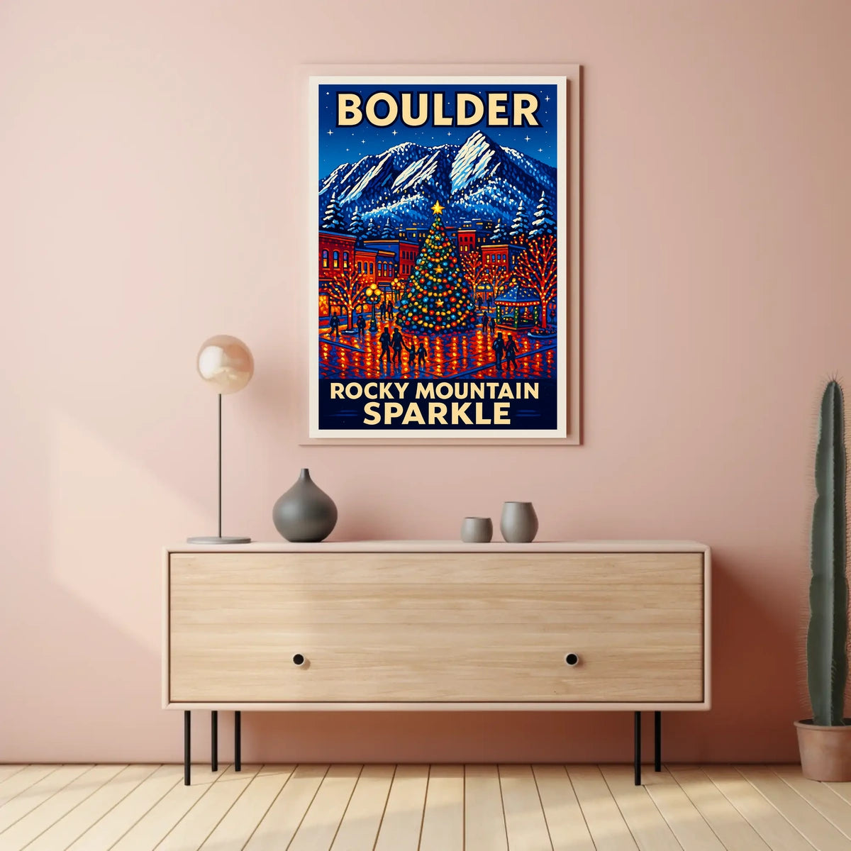 Boulder Holiday Celebration Poster