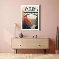 Cuyahoga Valley National Park Travel Poster