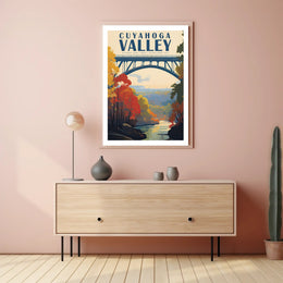 Cuyahoga Valley National Park Travel Poster