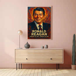 Ronald Reagan 40Th President Poster