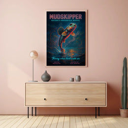 Mudskipper Natures Amphibious Marvel Poster