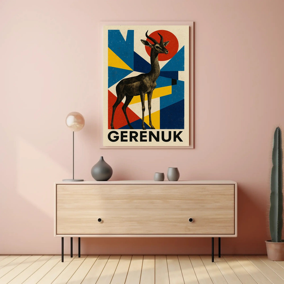 Gerenuk Art Poster