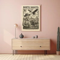 North Dakota Heritage Poster