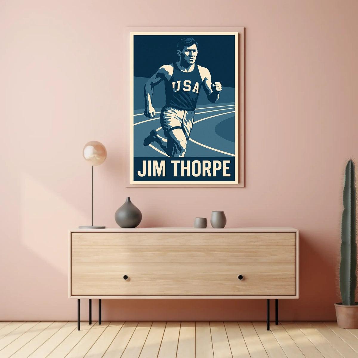 Jim Thorpe Athletic Legend Poster