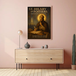 St. Hilary of Poitiers Defender of Faith Poster