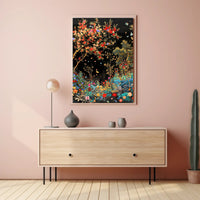 Enchanting Garden Scene: Cultural or Heritage Poster