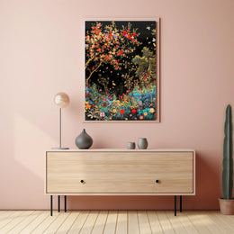 Enchanting Garden Scene: Cultural or Heritage Poster