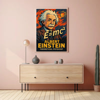 Albert Einstein Theoretical Physicist Poster