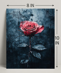 Ethereal Rose Poster