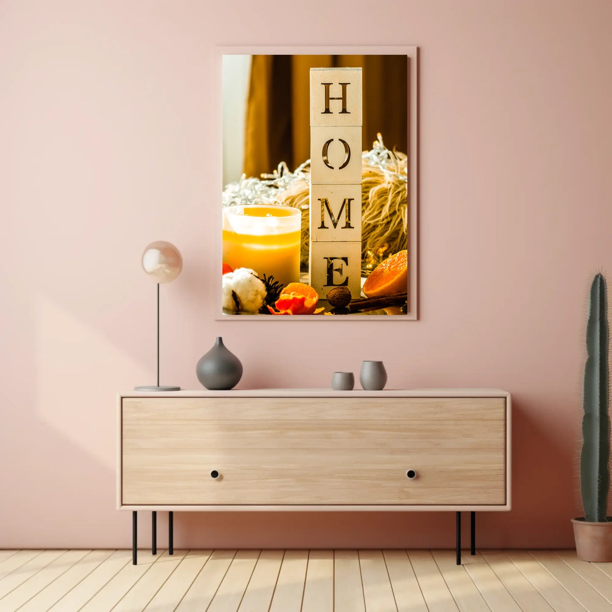 Cozy Home Atmosphere Modern Art Poster Print