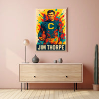 Jim Thorpe Athletic Legend Poster