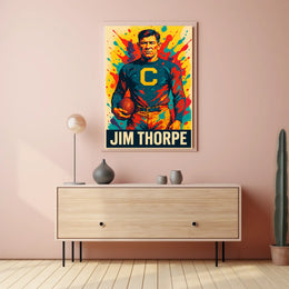 Jim Thorpe Athletic Legend Poster