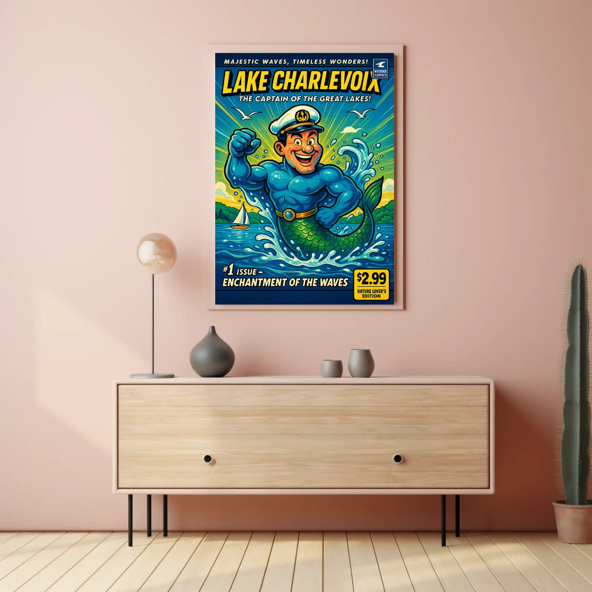 Lake Charlevoix The Captain Of The Poster