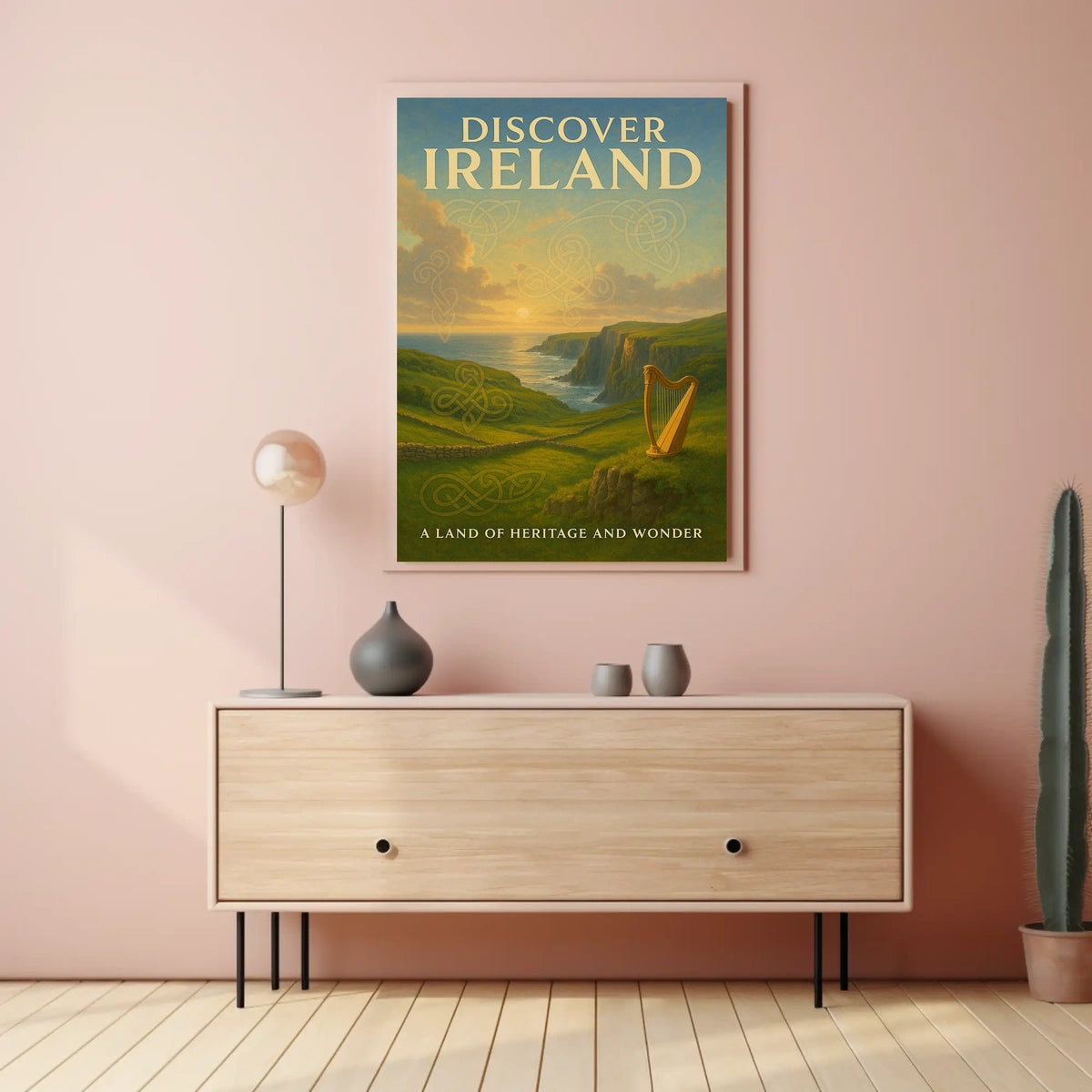 Discover Ireland A Land Of Heritage Poster
