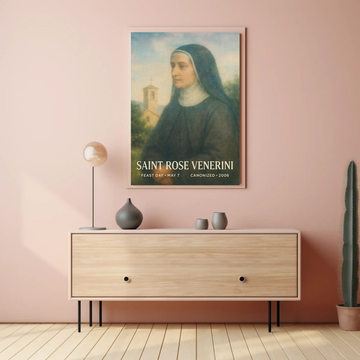 Saint Rose Venerini Poster