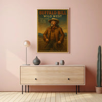 Vintage Western Showman: Cultural Heritage Poster