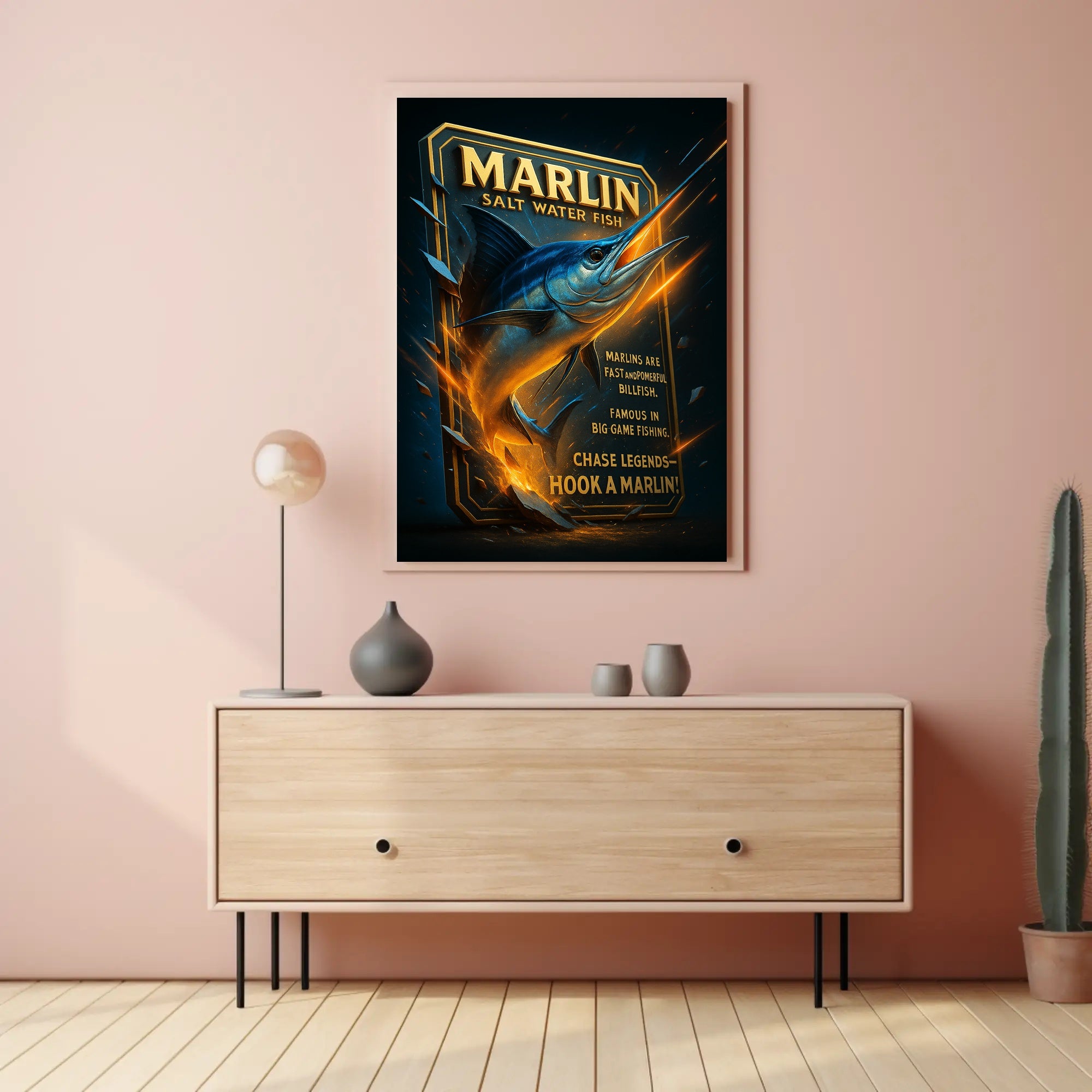 Marlin Chase Legends Poster PosterGoat