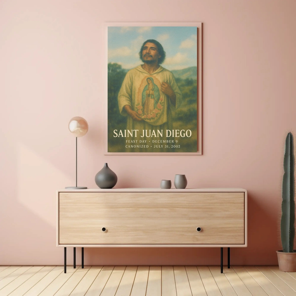 Saint Juan Diego Poster
