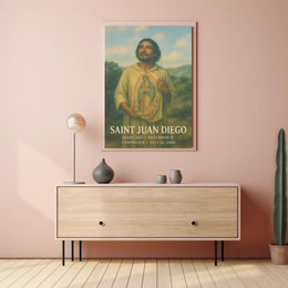 Saint Juan Diego Poster