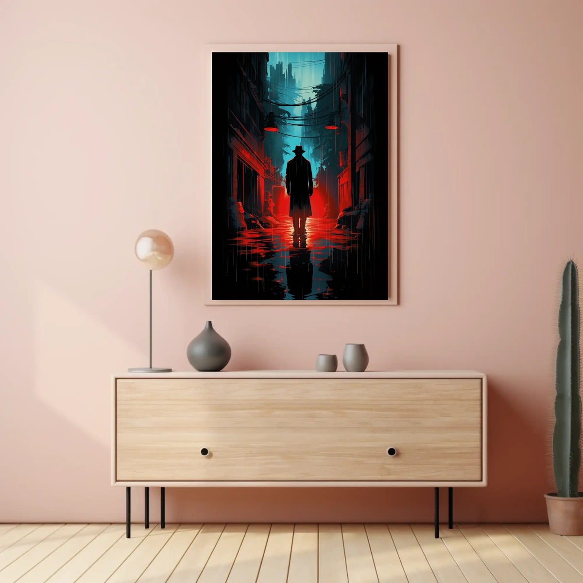 The Mysterious Alleyway Poster