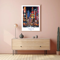 Tokyo Nights Poster PosterGoat